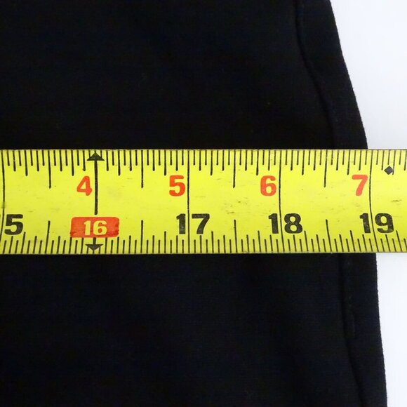 Time And Tru Black Soot Leggings Skinny Pants Women Size 10 Back Pockets ONLY - Picture 9 of 14